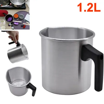 Home Pouring DIY Wax Cup Pitcher Jug Candle Melting Pot Soap Chocolate Making • £9.99