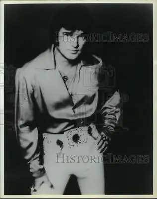 1982 Press Photo Singer Steve Long Elvis Impersonator - Spp63480 • $19.99