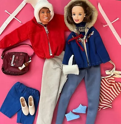 Vintage Barbie Ken Clones Clothing Accessories Parts Apres Ski Lot #119 • $11
