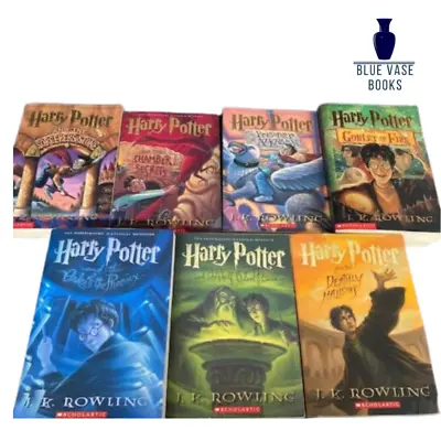 $4 • Buy Harry Potter You Chose The Book Complete Set 1-8 Fiction Paperback Only -GOOD