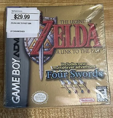 Legend Of Zelda: A Link To The Past  Nintendo GBA Factory Sealed Damaged Box • $300