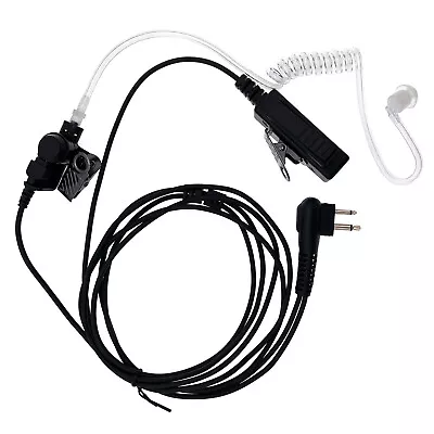 2 Wire Surveillance Mic Earpiece For Motorola Cp200 Pr400 Cls Hyt Radio Headset • $12.59