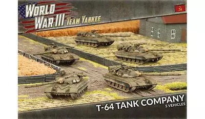 T-64 Tankovy Tank Company Soviet Team Yankee World War III • $45