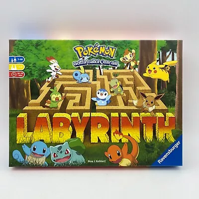 Pokemon Labyrinth Maze Game COMPLETE Ravensburger 2021 Family Kids Board Game • $14.99