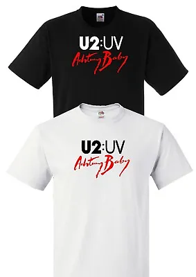 Achtung Baby U2:uv Unisex T-shirt Black Or White Music Tour • £15.99