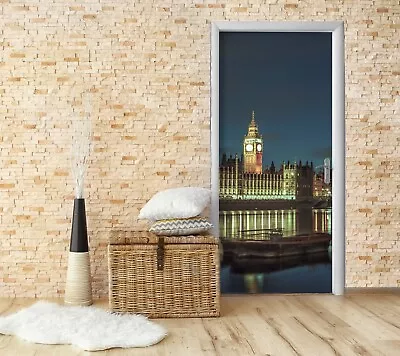 £84.77 • Buy 3D Bell Tower A788 Door Wall Mural Photo Wall Sticker Decal Assaf Frank Sinsin