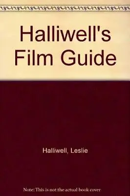 Halliwell's Film Guide By Halliwell Leslie Paperback Book The Cheap Fast Free • £30.99