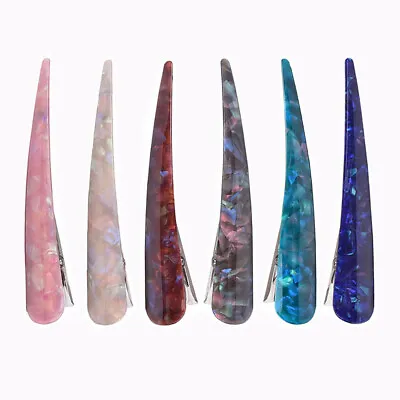 Clip Metal Hairgrips Non-Slip Acetic Acid Hairpin Large Alligator Hair Clips • $11.84