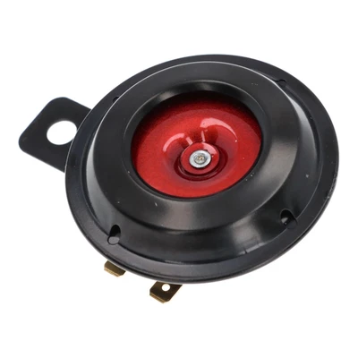 £7.78 • Buy Horn 6V For Motorcycle Quad ATV Roller Chopper Sound Signal Black Red 70mm Metal