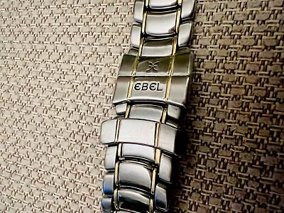 Ebel 1911 Discovery 18kt Gold & Steel Large Bracelet • £699