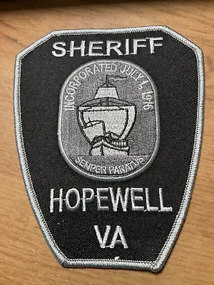 $6.99 • Buy SWAT SRT Hopewell Sheriff State Virginia VA Subdued
