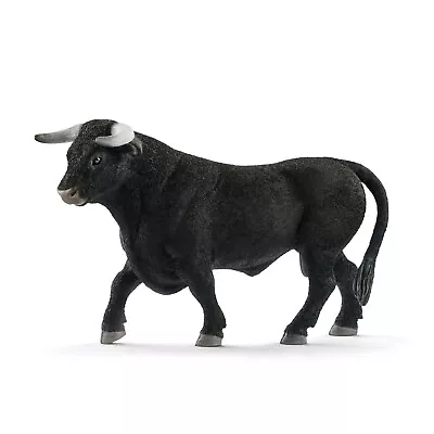 £8.99 • Buy Schleich 13875 Black Bull Model Plastic Toy Black Bulls Figure Cows Cow Toy Farm