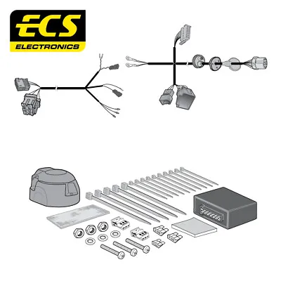 ECS 13 Pin Car Specific Towbar Electrics Wiring For VW Passat Alltrack 2015-On • $234.06