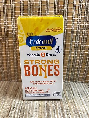 Enfamil POLY-VI-SOL Brain & Body Multivitamin & Iron Drops 6-24mo EXP 03/25 • $13