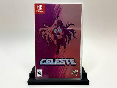 Celeste (Nintendo Switch 2018) Foil Cover & LRG Card - Limited Run Games (CIB) • $69.97