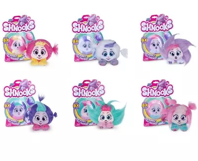 $9.99 • Buy NEW ZURU - Shnooks Bubble Grows 8x Plush Toys With Accessories - YOU PICK SHNOOK