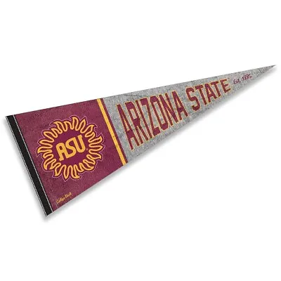 Arizona State University Throwback Vintage Full Size Pennant • $14.95