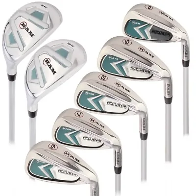 $179.99 • Buy Ram Golf Accubar Ladies Right Hand Petite Graphite Iron Set 6-PW-HYBRID INCLUDED
