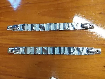 Vintage Century Boat Name Insignia Rub  Rail Insignia Very Nice Condition • $300