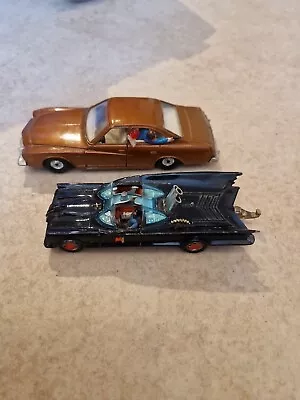 Corgi Batmobile 267 2nd Issue & Corgi Man From Uncle Cars • $29.17