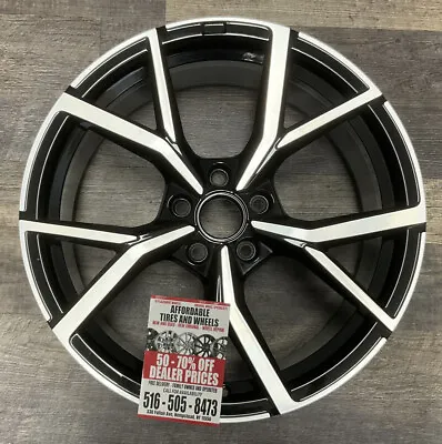 Volkswagen Golf R 2022 2023 95412 Aluminum OEM Wheel Rim 19 X 8 CNC Gloss Black • $465