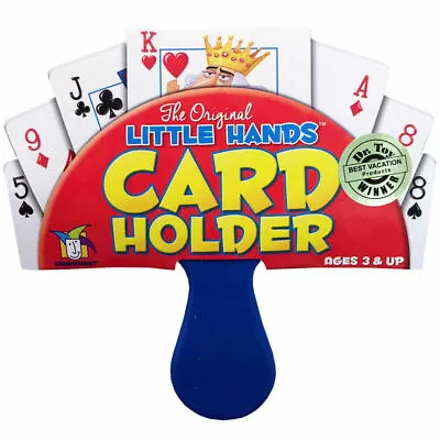 £5.99 • Buy Little Hands Card Holder Children's Plastic Playing Card Game Holder 