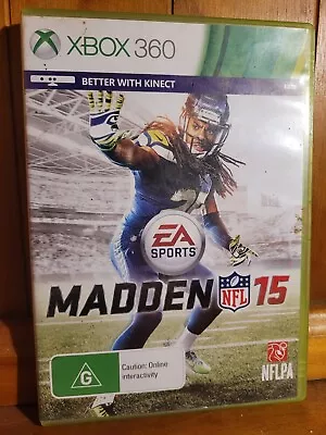 Madden 15 (Xbox 360 2014) PAL (Free Postage) • $14.95