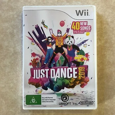 $70.94 • Buy Just Dance 2019 - Nintendo Wii Game PAL - Manual Included