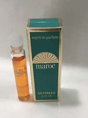 Ultima II Maroc Pefume Vial Sample .12 Fl. Oz. Charles Revson • $19.99