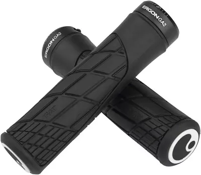 Ergon GA2 Fat Grips - Black Lock-On • $29.99