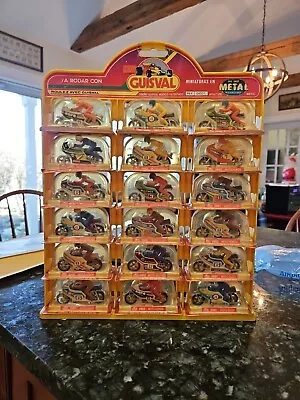 Guisval Miniature Die Cast Set Of 18 Motorcycles Sealed 04501 Toys • $250