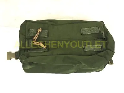 Military Style MOLLE OD Green Sustainment / Multi Purpose Utility Pouch EXC • $14.90