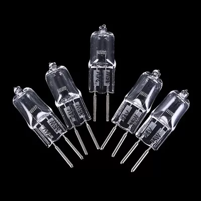 10Pcs G5.3 24V 20W/35W/50W Base Halogen Work Light Lamp Bulbs For Lathe Machine • £6.88