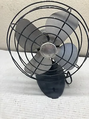 VINTAGE 1950s ART DECO MCGRAW/EDISON MANNING BOWMAN ELECTRIC DESK FAN #085002 • $48.50