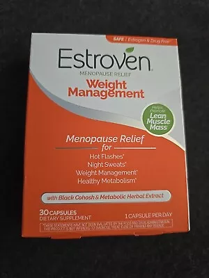 Estroven Menopause Relief Weight Management Capsule - 30 Count (O7) • $19.31