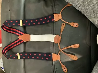 Brooks Brothers Vintage Men's Braces Suspenders With Dollar Signs • $45