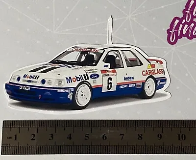 £1.60 • Buy Car Vehicle Sticker, Retro, Ford Sierra Sapphire RS Cosworth 4x4 Mobil Rally Car