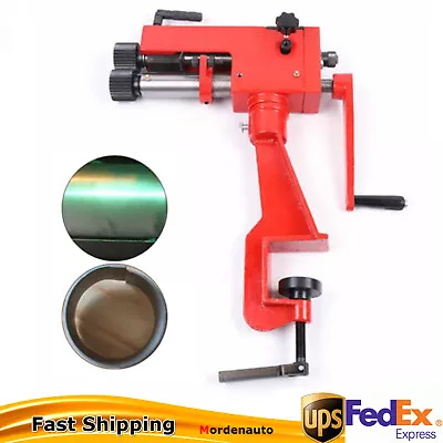 7'' Sheet Metal Bead Roller Bending Bender Rolling Machine Equipment+6 Die Sets • $201.40