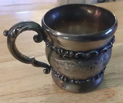 Derby Silver Co Quadruple Silver Plate Cup • $19.50