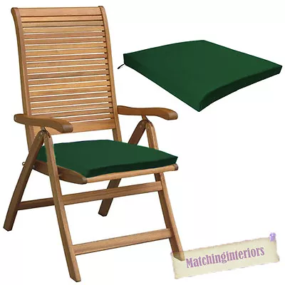 £14.97 • Buy Green Outdoor Indoor Home Garden Chair Floor Seat Cushion Pads ONLY Multipacks