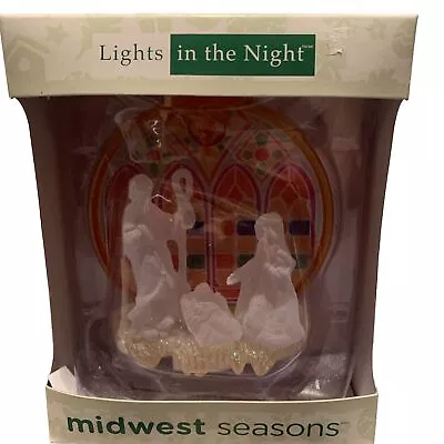 Midwest Seasons Plug-in Nightlight Nativity Scene • $19.95