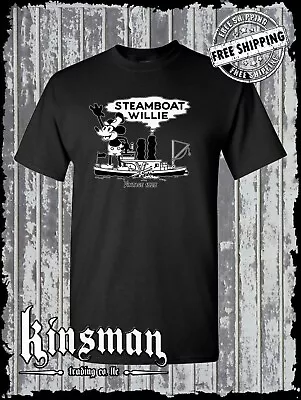 Steamboat Willie Vintage 1928 T-Shirt / Cartoon Mouse • $15.95