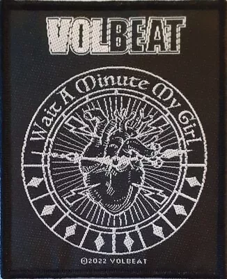 Volbeat - Wait A Minute My Girl Patch 10cm X 9cm • $4.34
