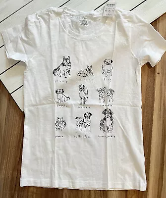 J. Crew Factory Women's  Dog Grid  Collector’s T Shirt • $34.99