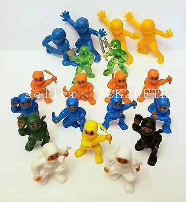 🔥Lot Of 19 Misc. Mini Pocket NINJA WARRIORS Vending Machine Army Men A&A • $12