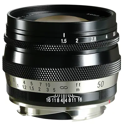 Voigtlander USA 50mm F1.5 HELIAR Classic Leica M Super Sale • $699