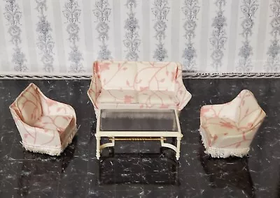 Lundby Dollhouse 4 Piece Living Room Set Excellent Condition Scale 1/16 • $33.85