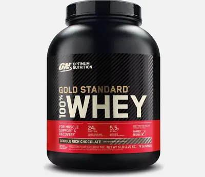 Gold Standard 100% Whey Protein Powder 5 LB  FREE SHİPPİNG • $125