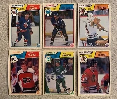1983-84 O-PEE-CHEE HOCKEY #1 Singles RCs - Cards #1 To #200 -You Pick -FREE S/H • $1.49