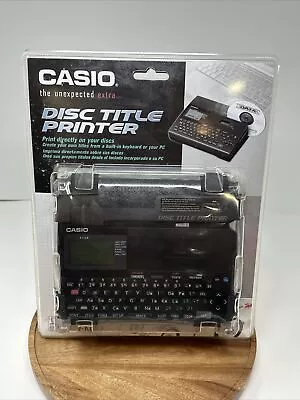 Casio CW-K85-L  Disc Title Printer Compact Disc CD DVD Printer NEW / READ • $84